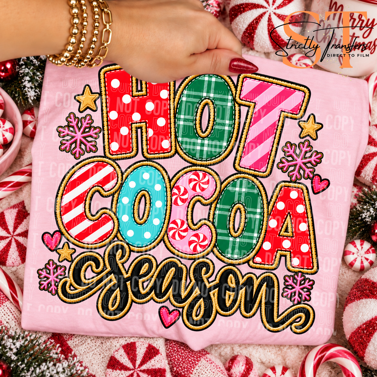 Hot Cocoa Season Direct to Film Transfers