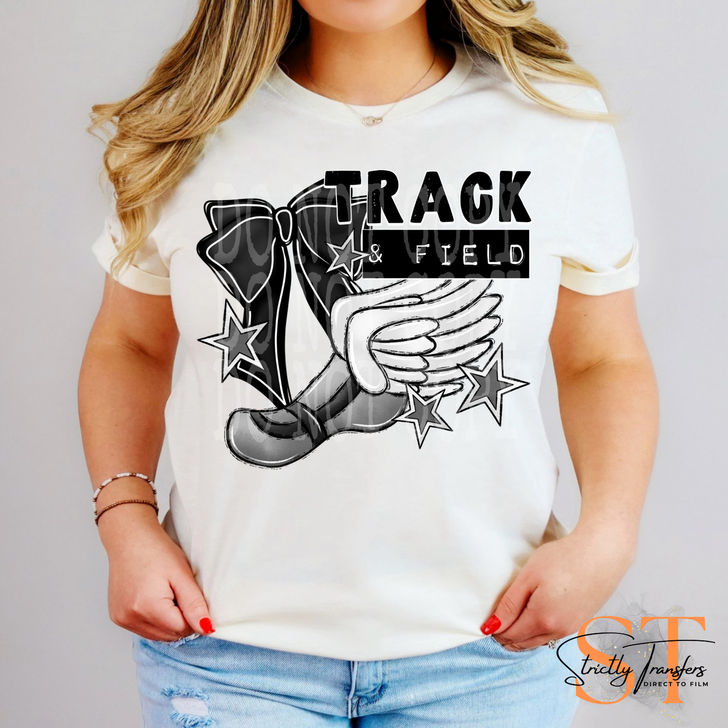 Track & Field Direct to Film Transfers