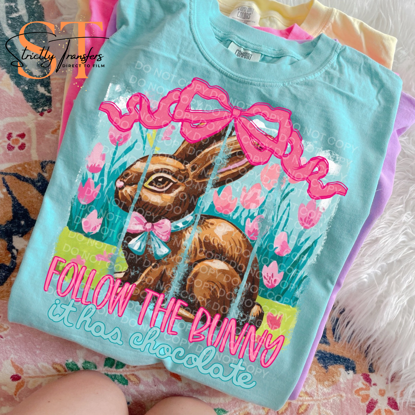 Follow the Bunny Direct to Film Transfers