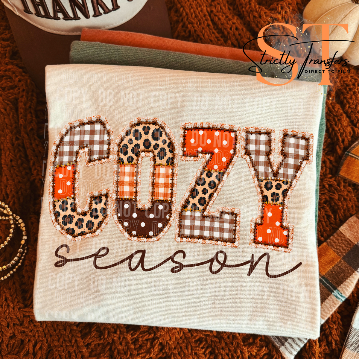 Cozy Season Direct to Film Transfers