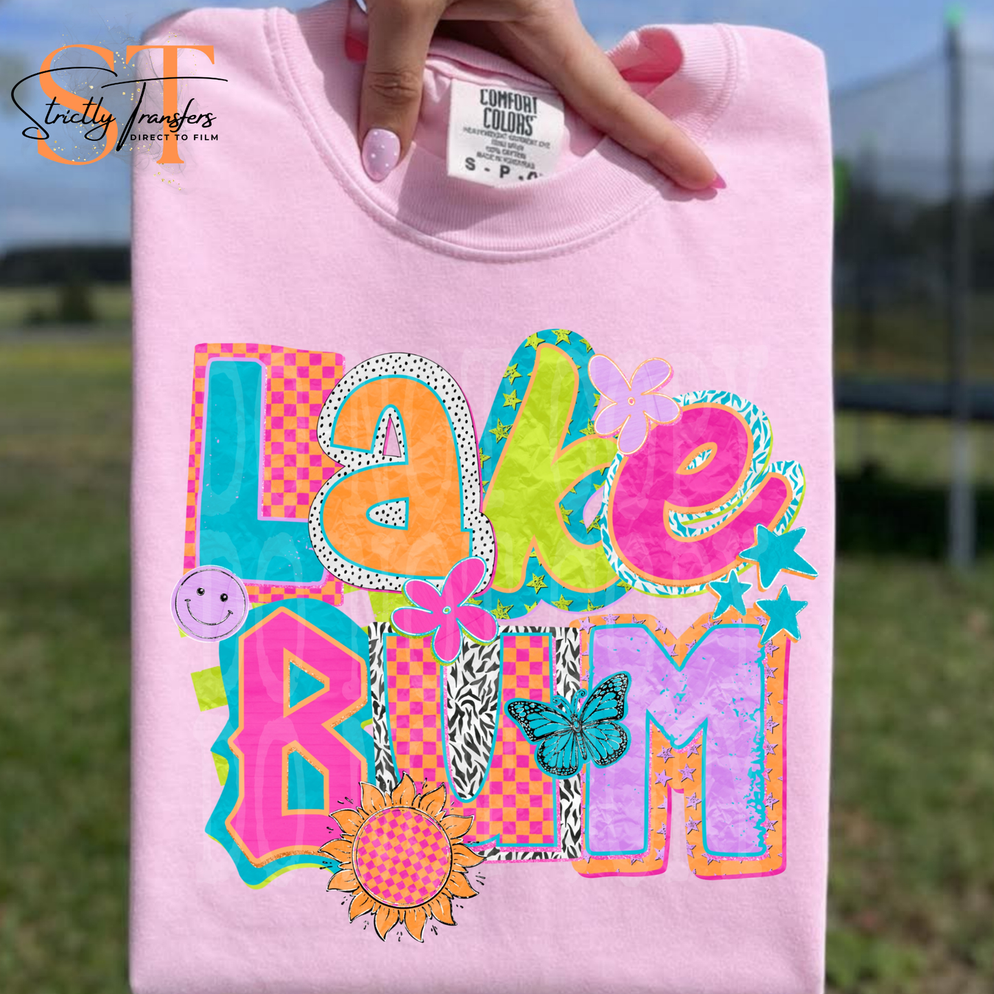 Lake Bum Direct to Film Transfers