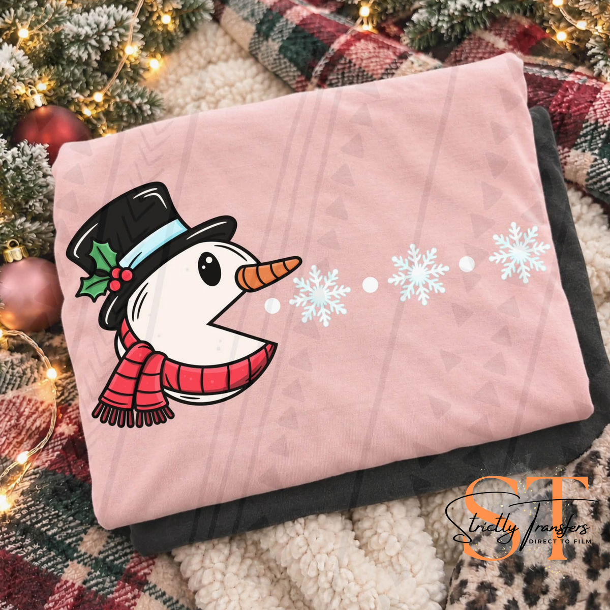 Snowman Pac Direct to Film Transfers