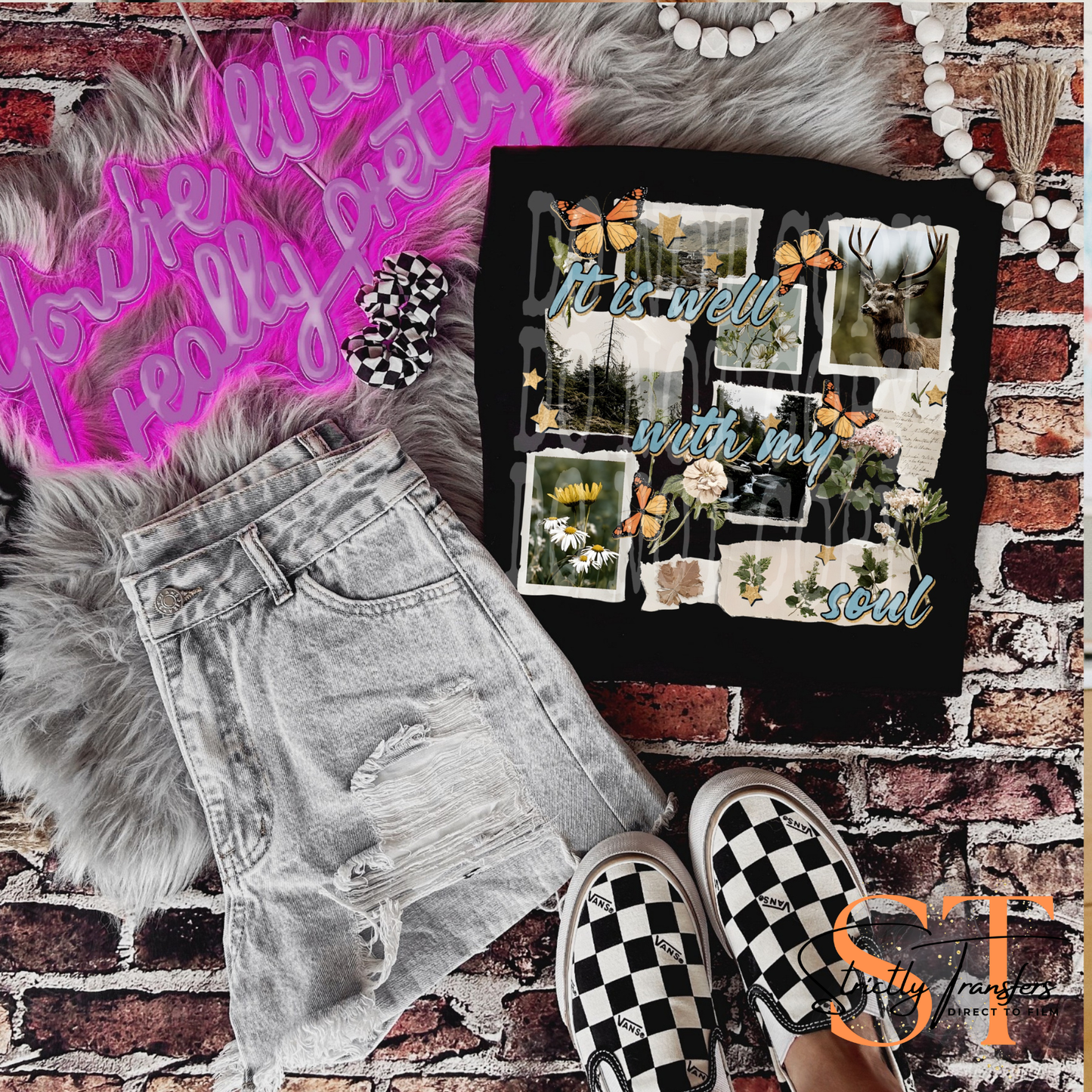 It is Well with my Soul Direct to Film Transfers