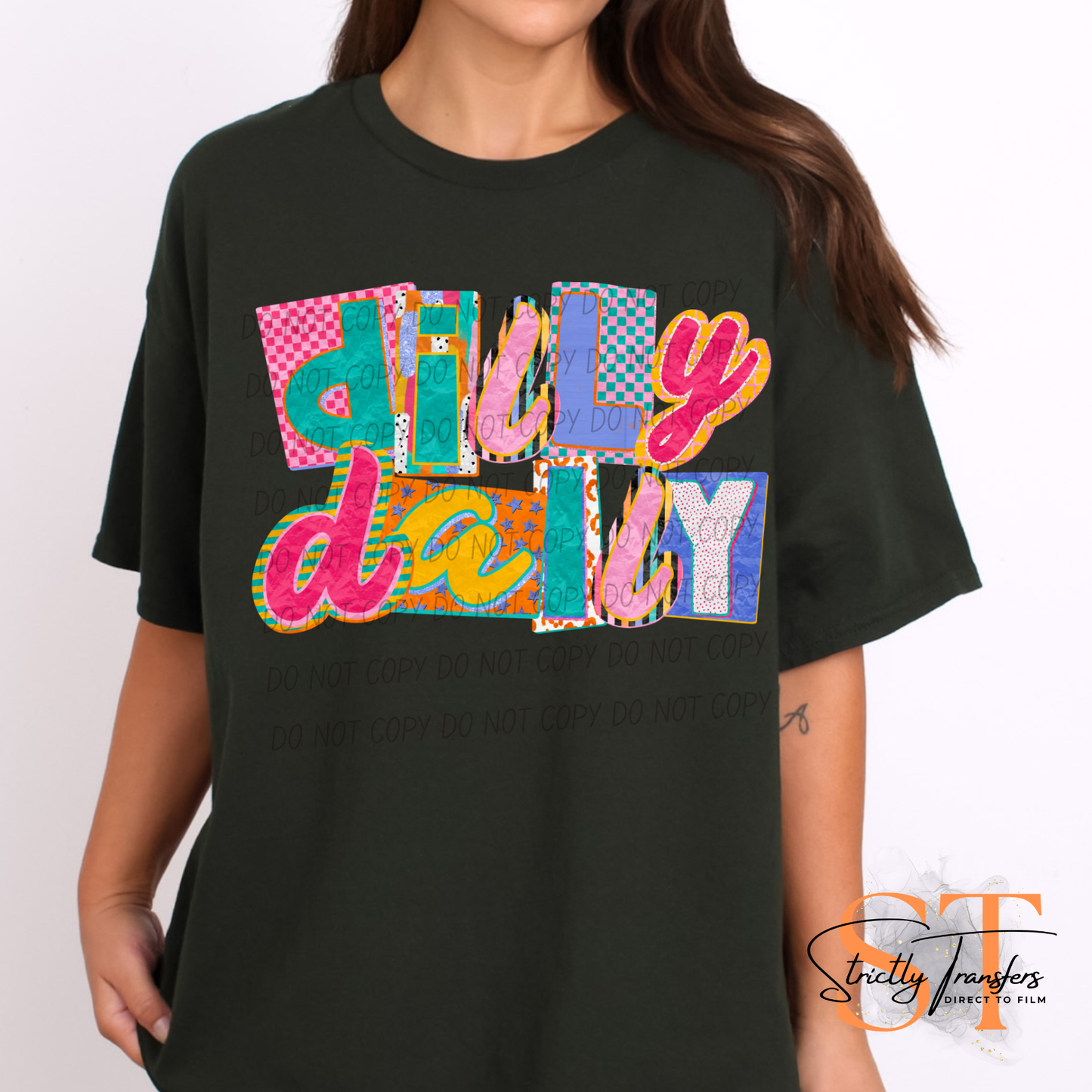 Dilly Dally Direct to Film Transfers