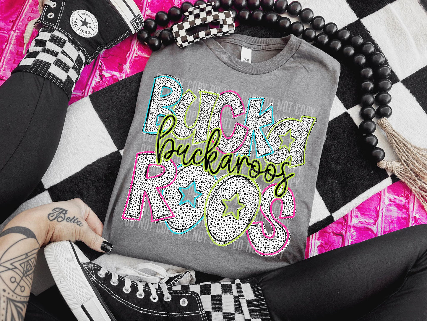 Star Dalmatian Buckaroos Direct To Film Transfer