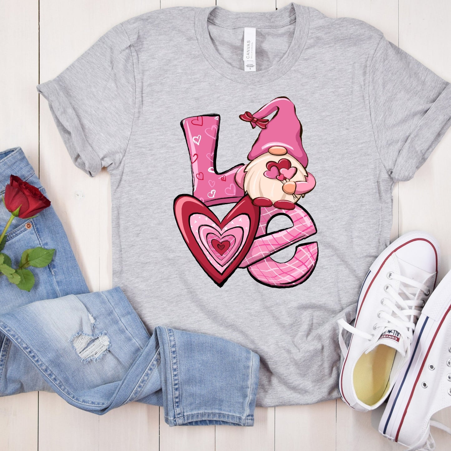 LOVE Gnome Direct to Film Transfer