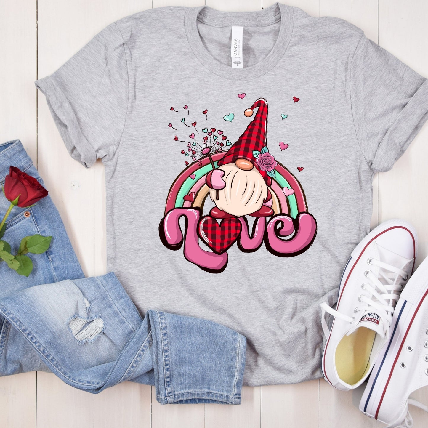 Gnome Rainbow Direct to Film Transfer