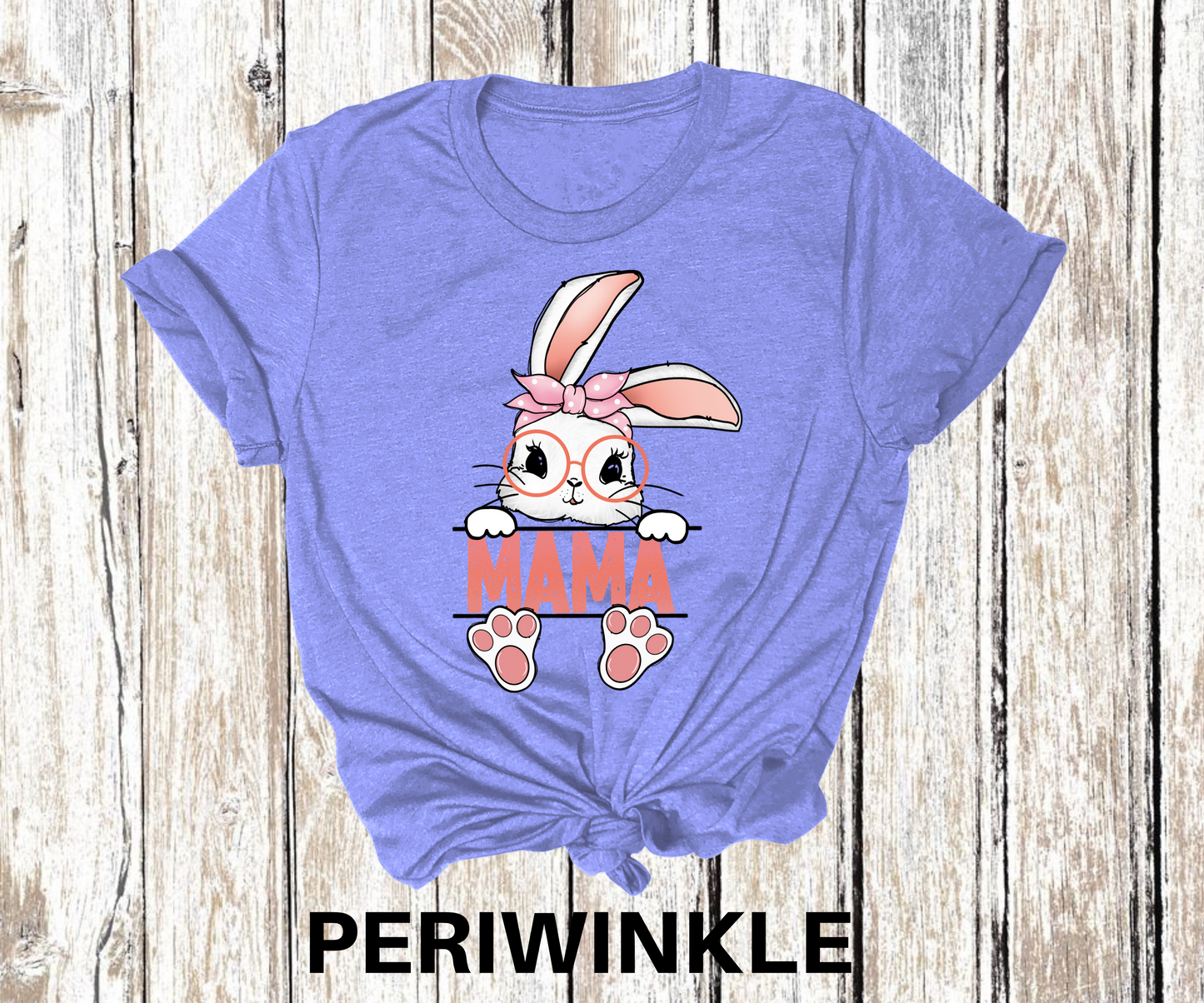 Mama Bunny Pink Direct to Film Transfer