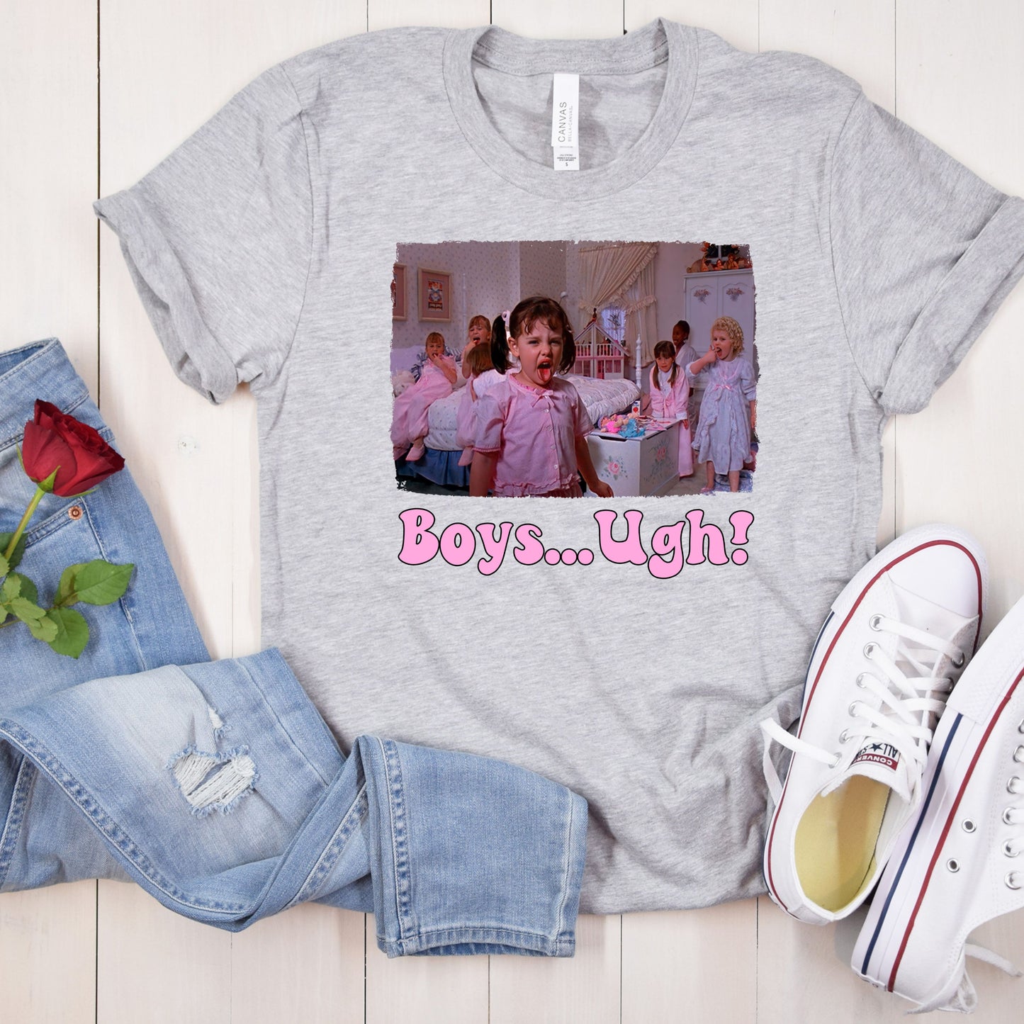 Boys UGH Distressed Valentine Direct to Film Transfer