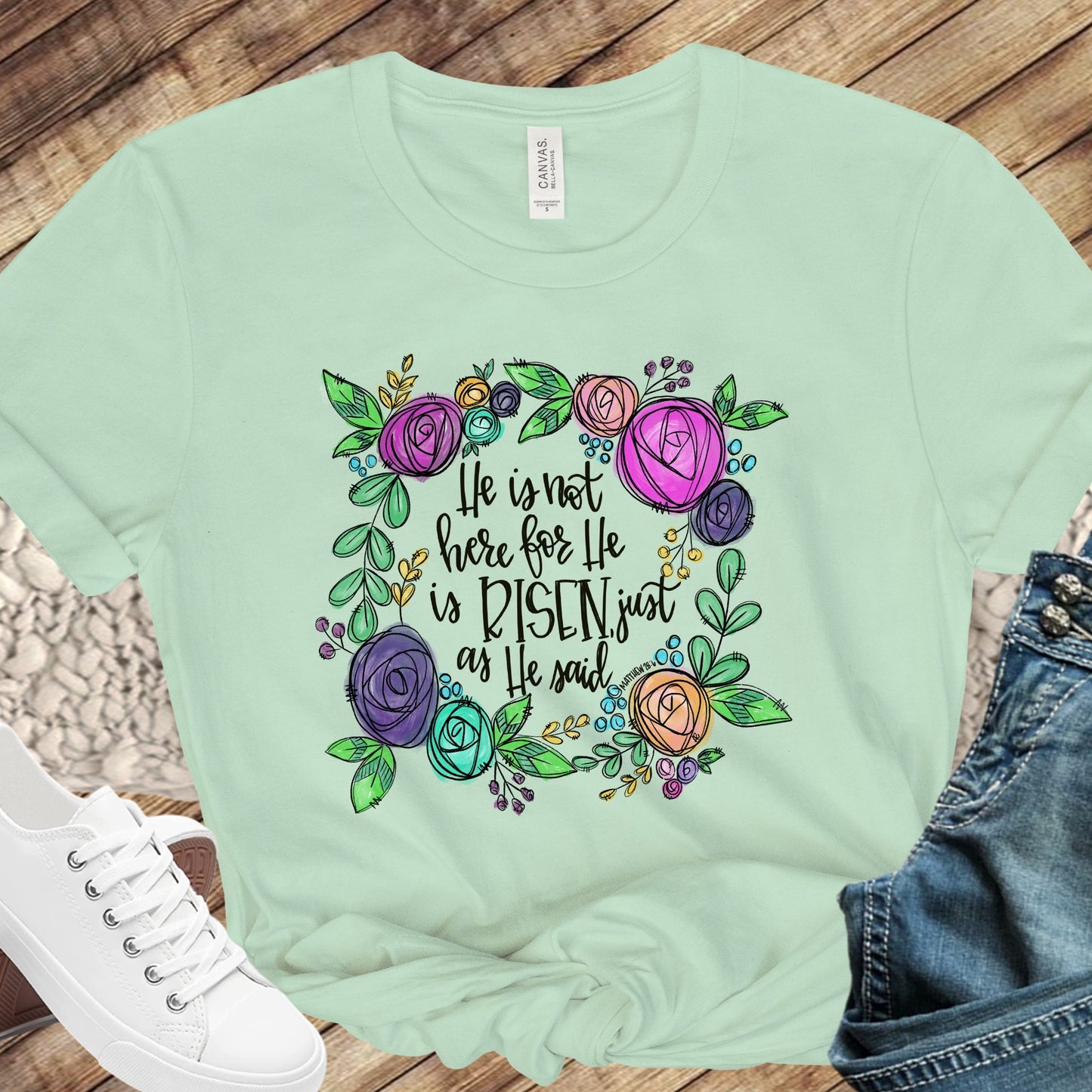 He is not here for He is Risen Religious Easter Direct to Film Transfer