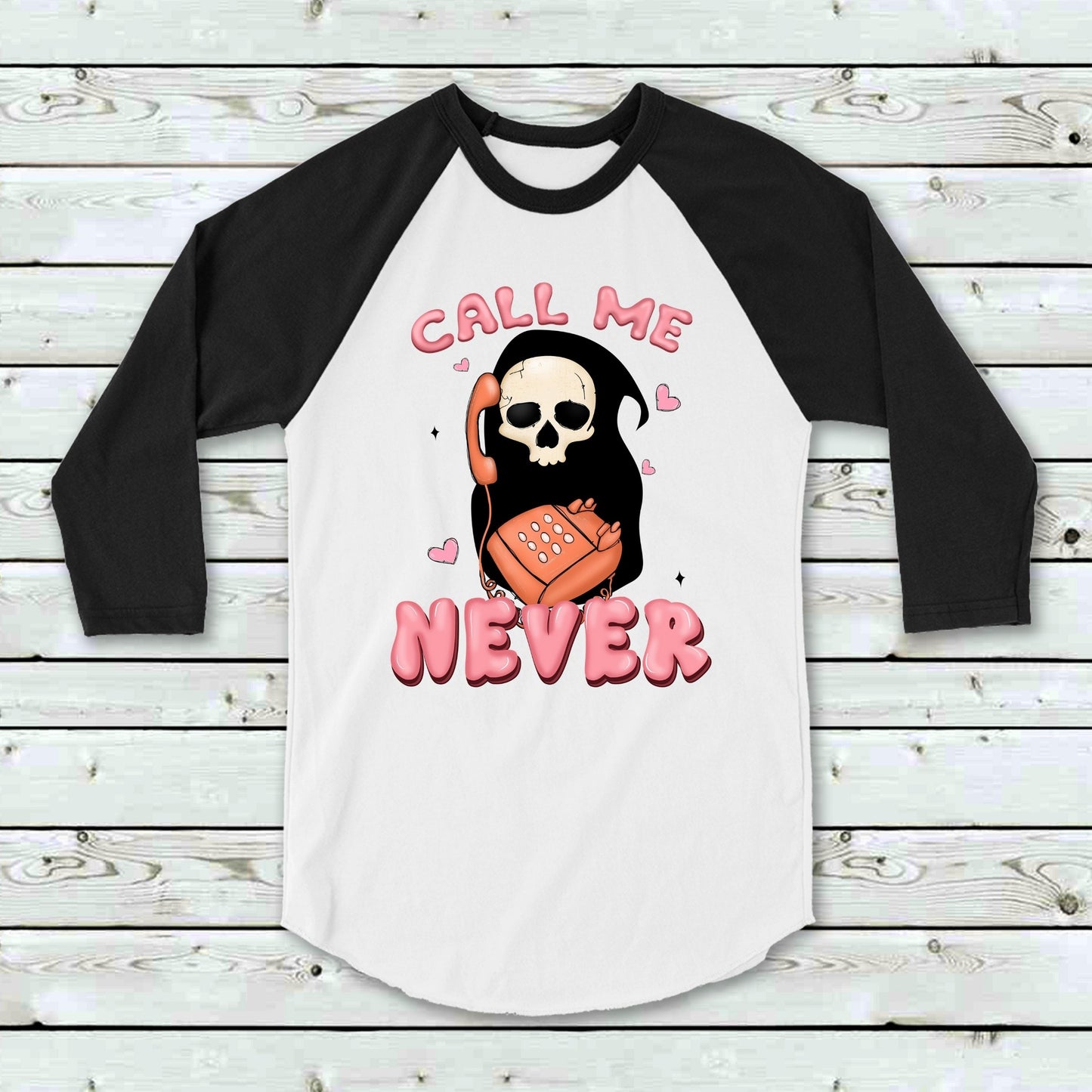 Call Me Never Valentine Direct to Film Transfer