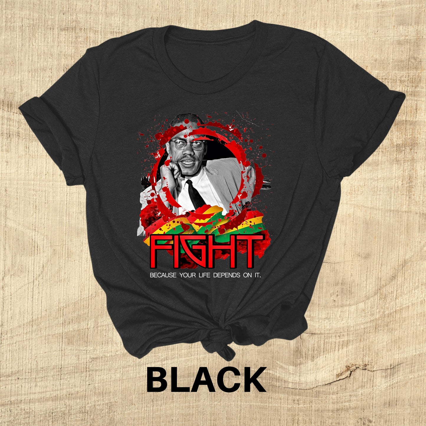 Malcom X Direct to Film Transfer