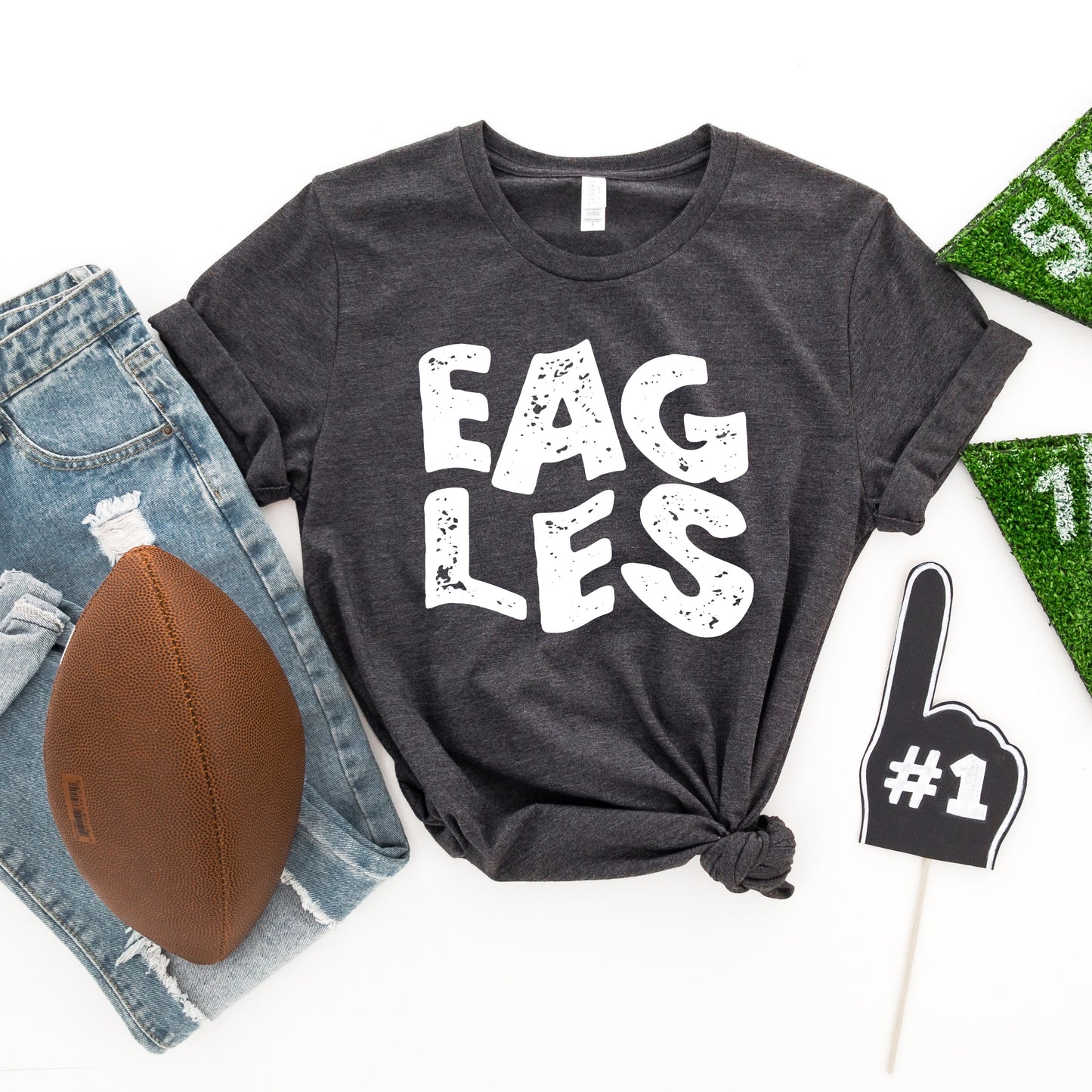 Eagles Retro Mascot Direct to Film Transfer