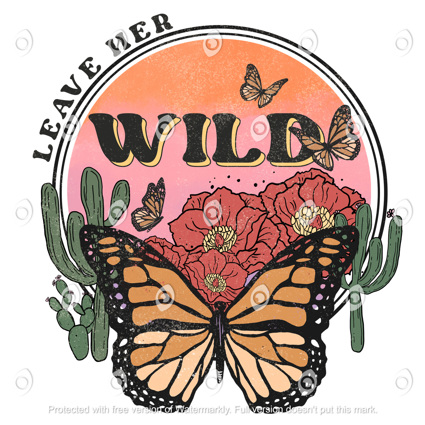 Leave Her Wild Direct to Film Transfer