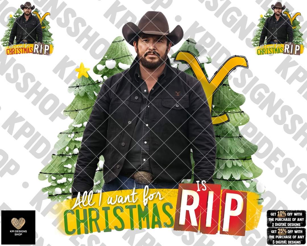 All I Want for Christmas Ranch Direct to Film Transfer