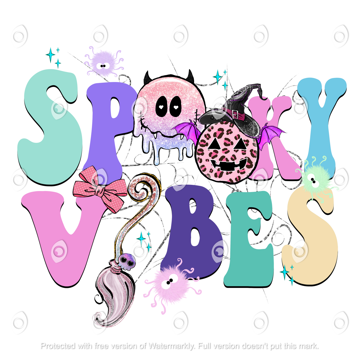 Spooky Vibes Direct to Film Transfer