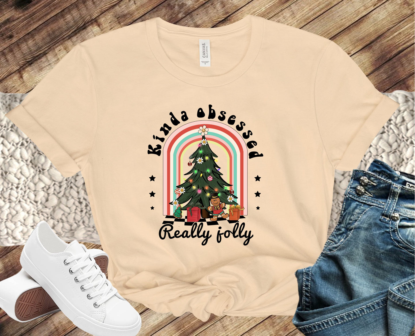 Kinda Obsessed Really Jolly Hippie Direct to Film Transfer