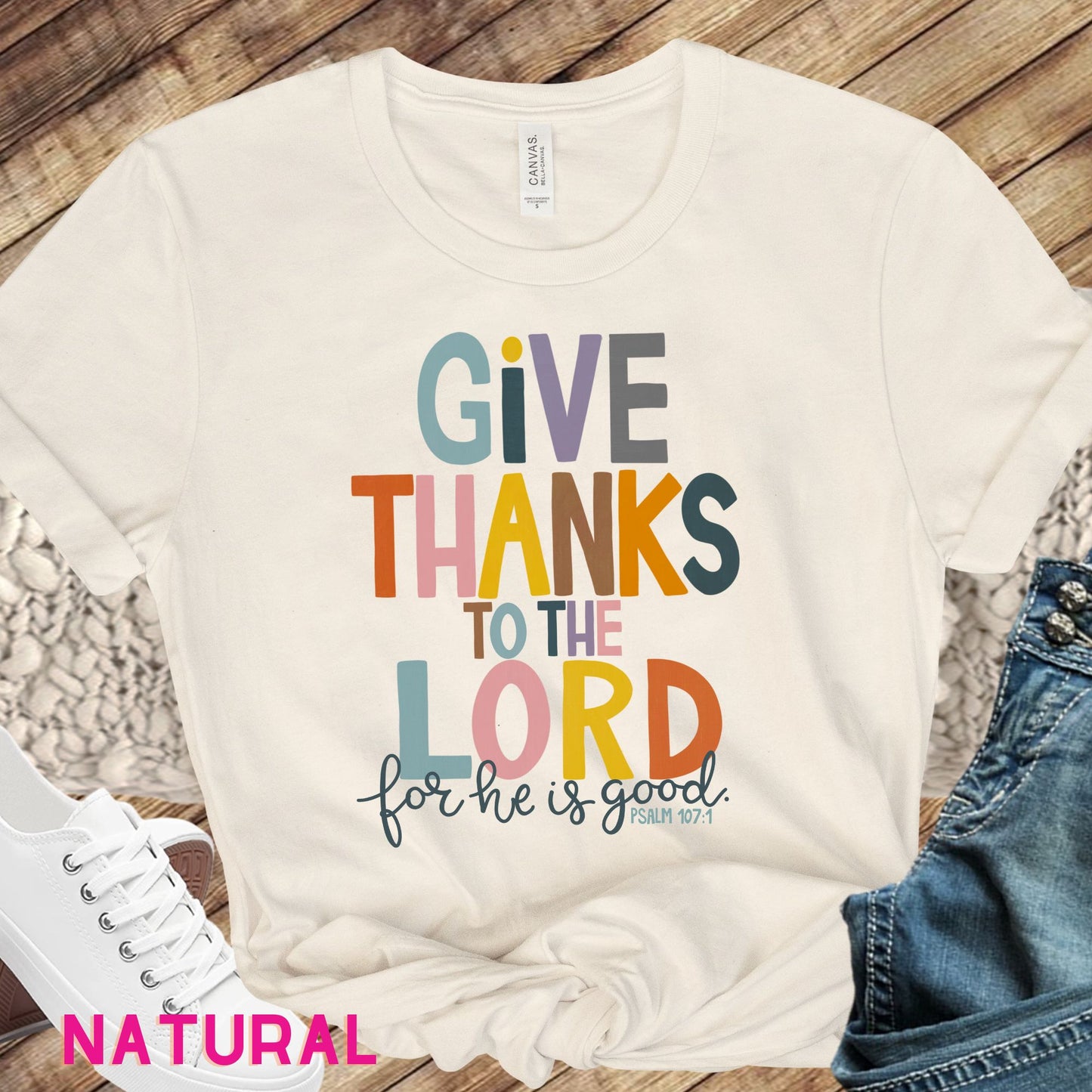 Give Thanks to the Lord Direct to Film Transfer