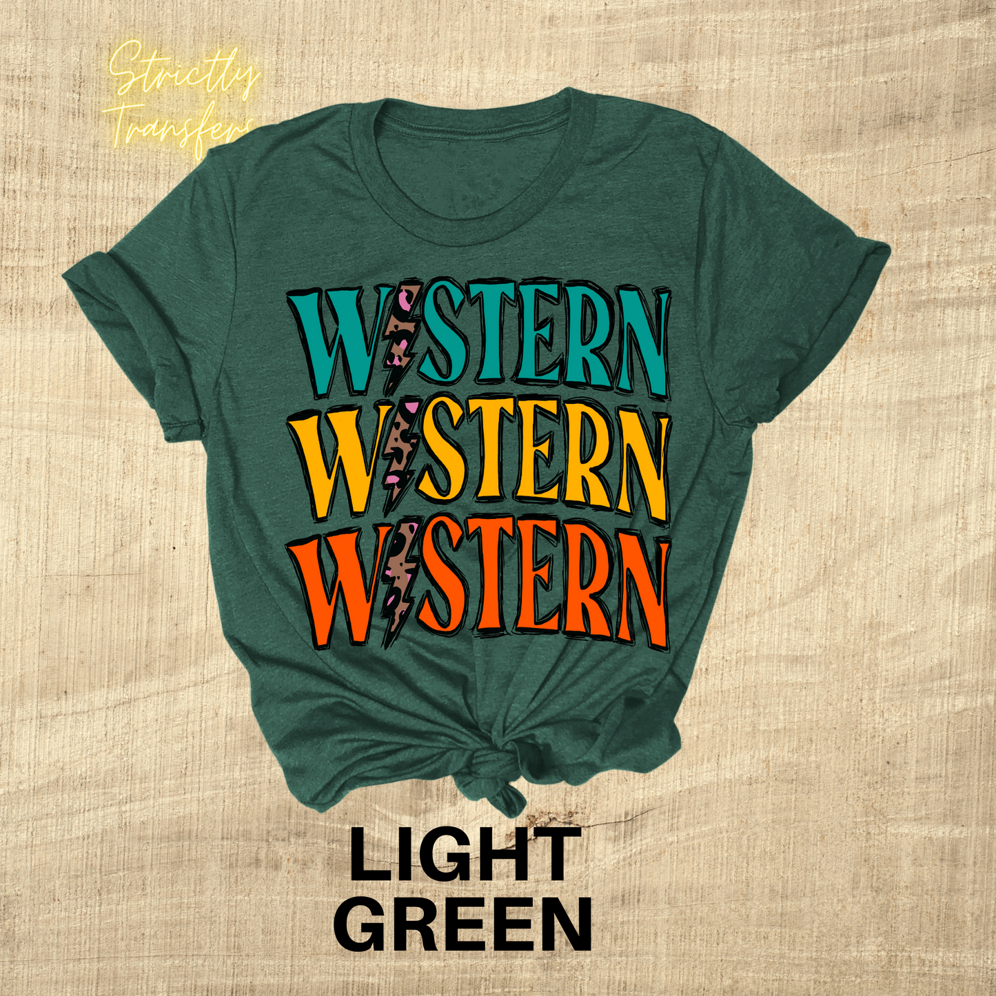 Western Western Western Direct to Film Transfer