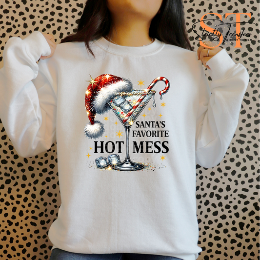 Santa's Favorite Hot Mess Direct to Film Transfers