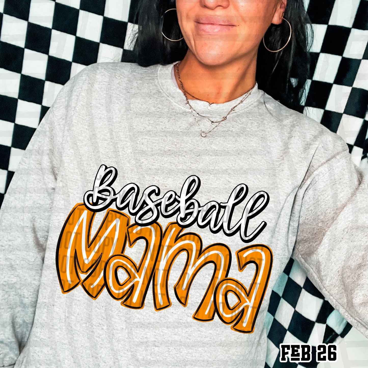 Baseball Mama - 8 Colors Direct to Film Transfers