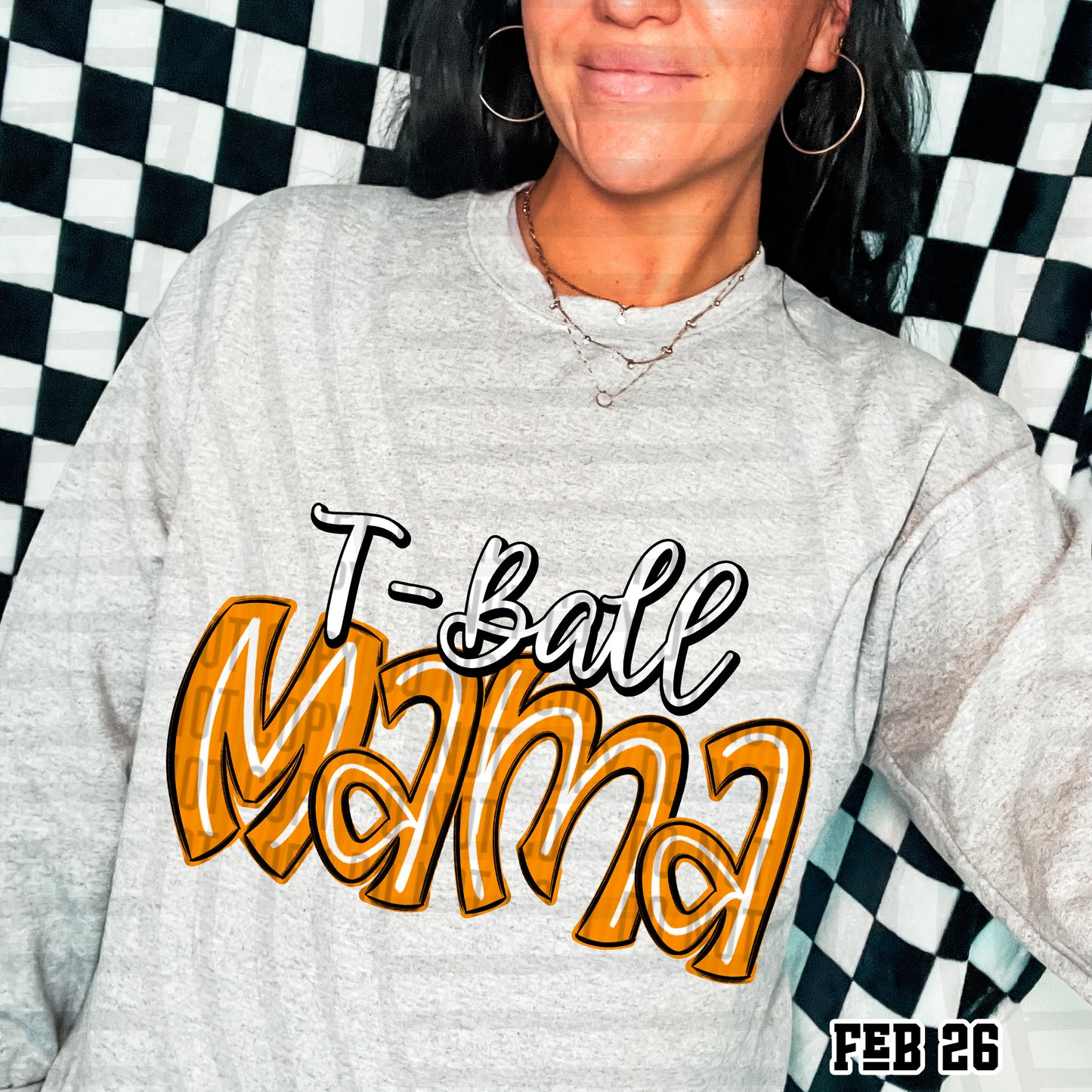 T-Ball Mama - 8 Colors Direct to Film Transfers