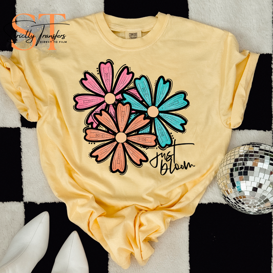 Just Bloom Direct to Film Transfers