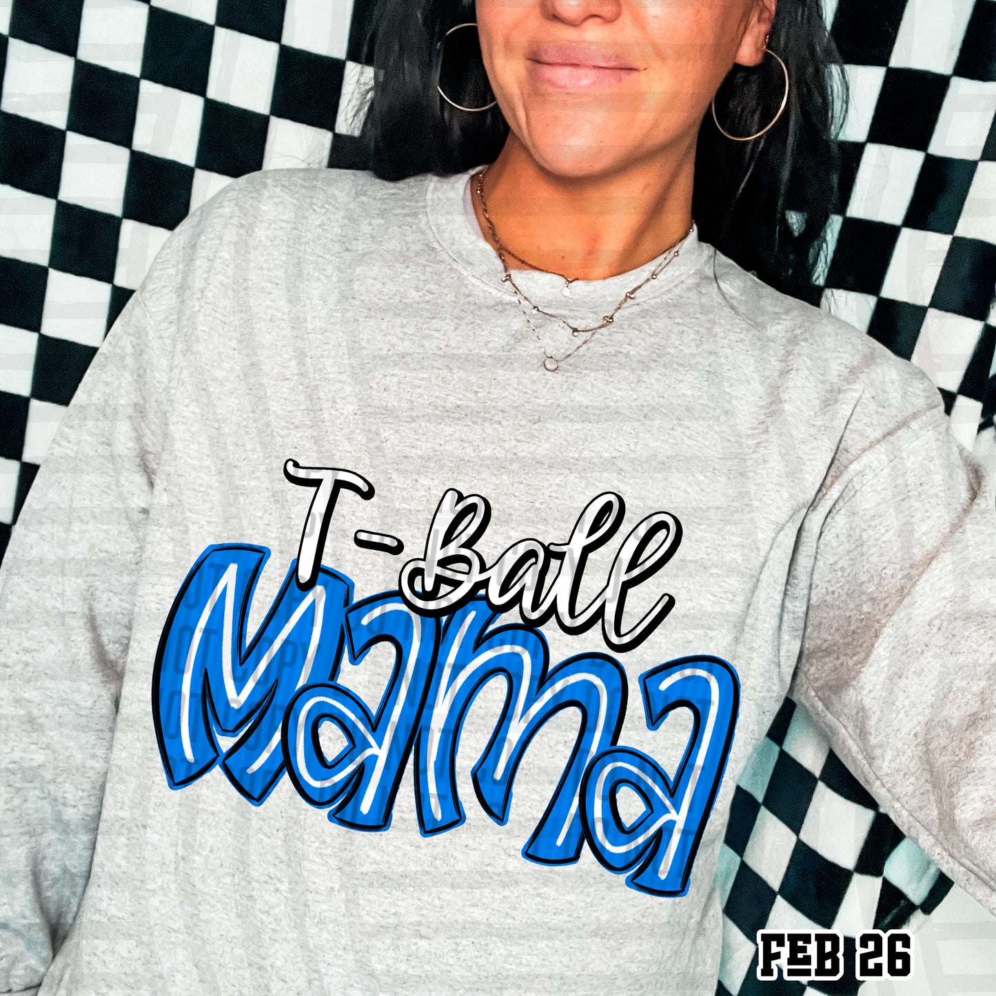 T-Ball Mama - 8 Colors Direct to Film Transfers