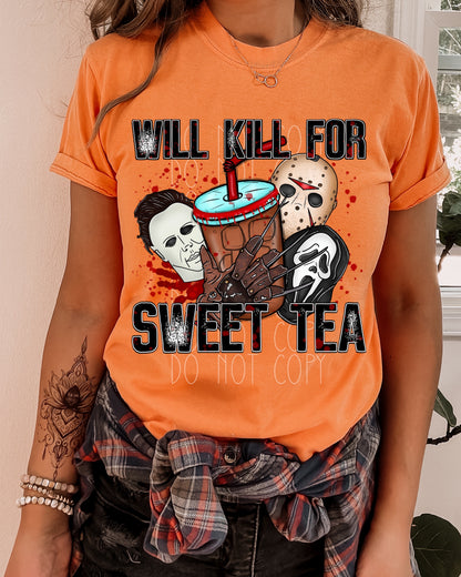 Will Kill For Fav Drink Horror Killers Direct to Film Transfer
