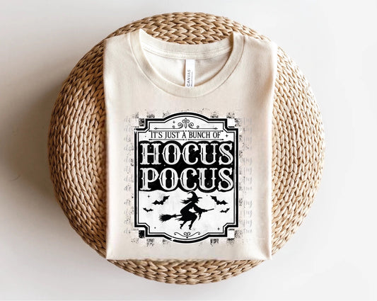 It’s Just a Bunch of Hocus Pocus Badge Direct to Film Transfer