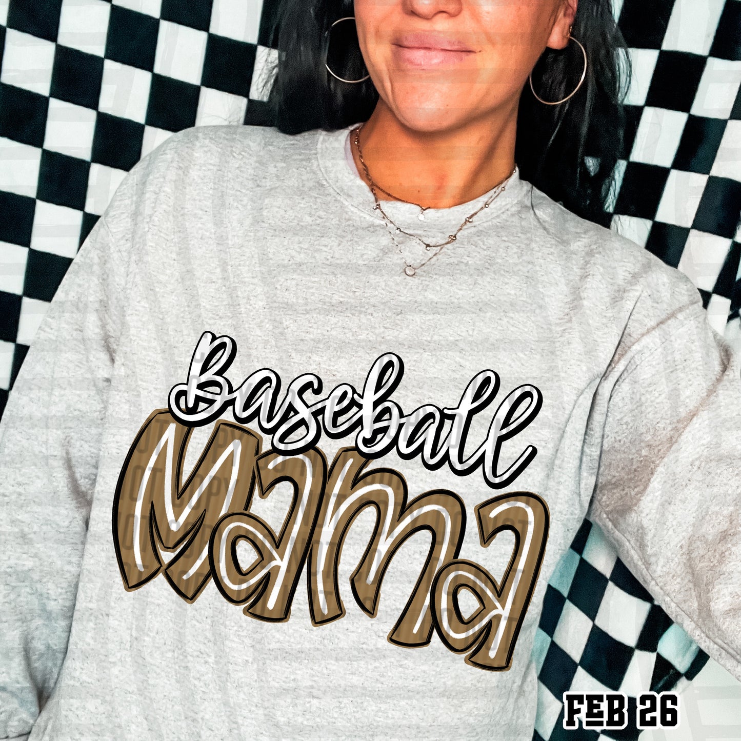 Baseball Mama - 8 Colors Direct to Film Transfers