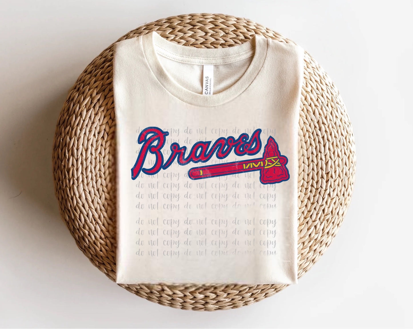 Wallen Braves Jersey FRONT ONLY Direct to Film Transfer
