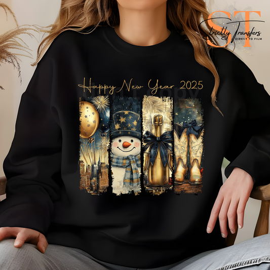 Happy New Year 2025 Direct to Film Transfers