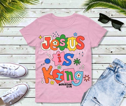 Jesus is King Direct to Film Transfer