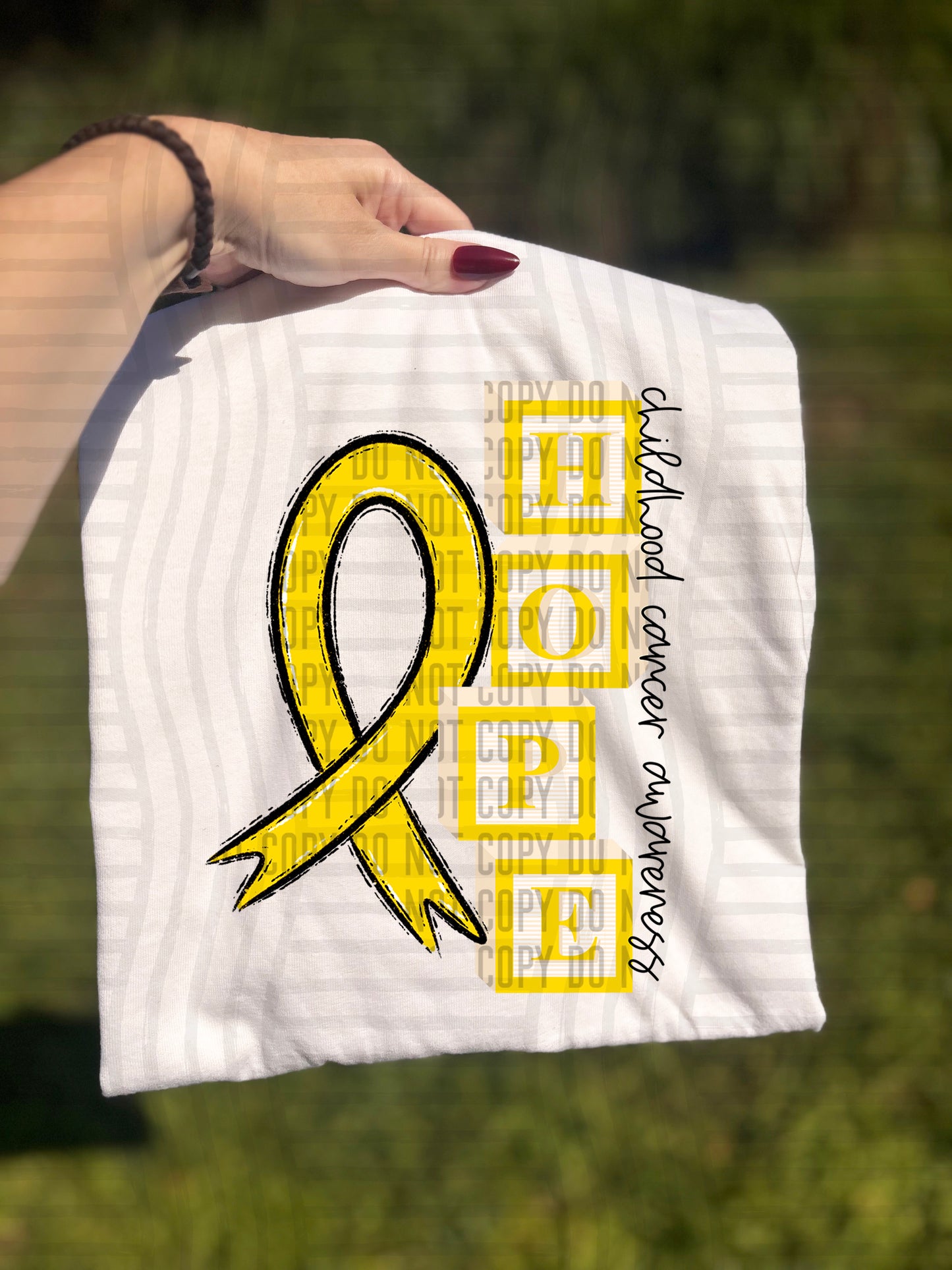 Childhood Cancer Awareness - 6 options Direct to Film Transfers