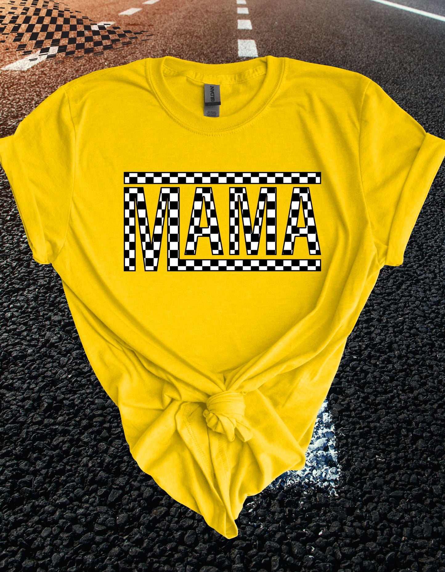 Mama Racing Name Direct to Film Transfer