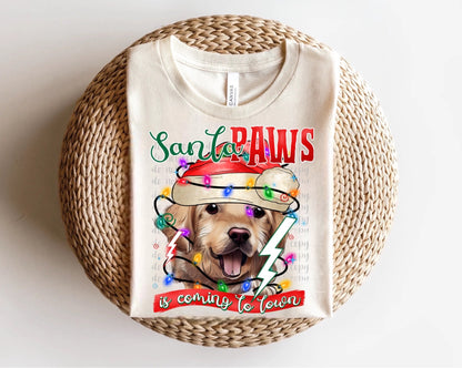 Santa Paws Lab Direct to Film Transfer
