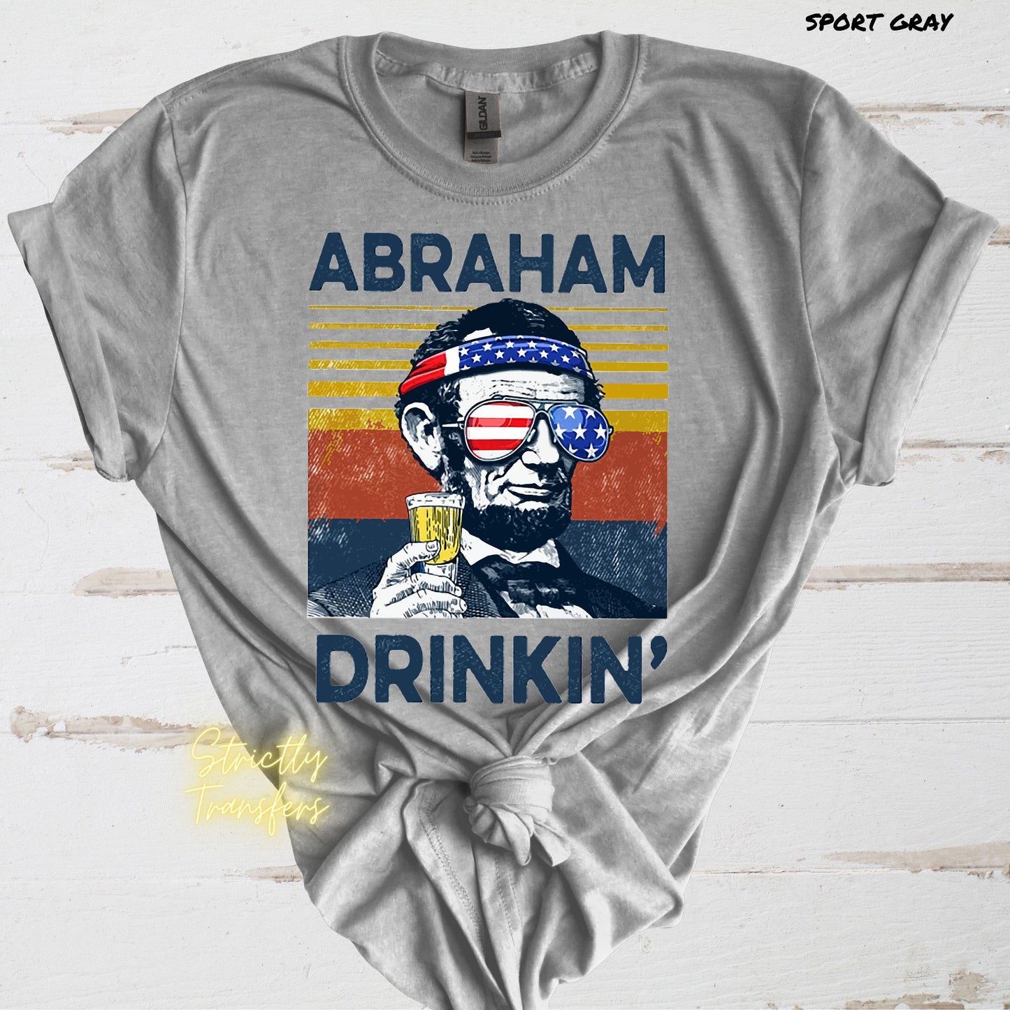 Abraham Drinkin' Direct to Film Transfer