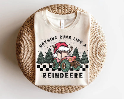 Nothing Runs Like a Reindeere Direct to Film Transfer