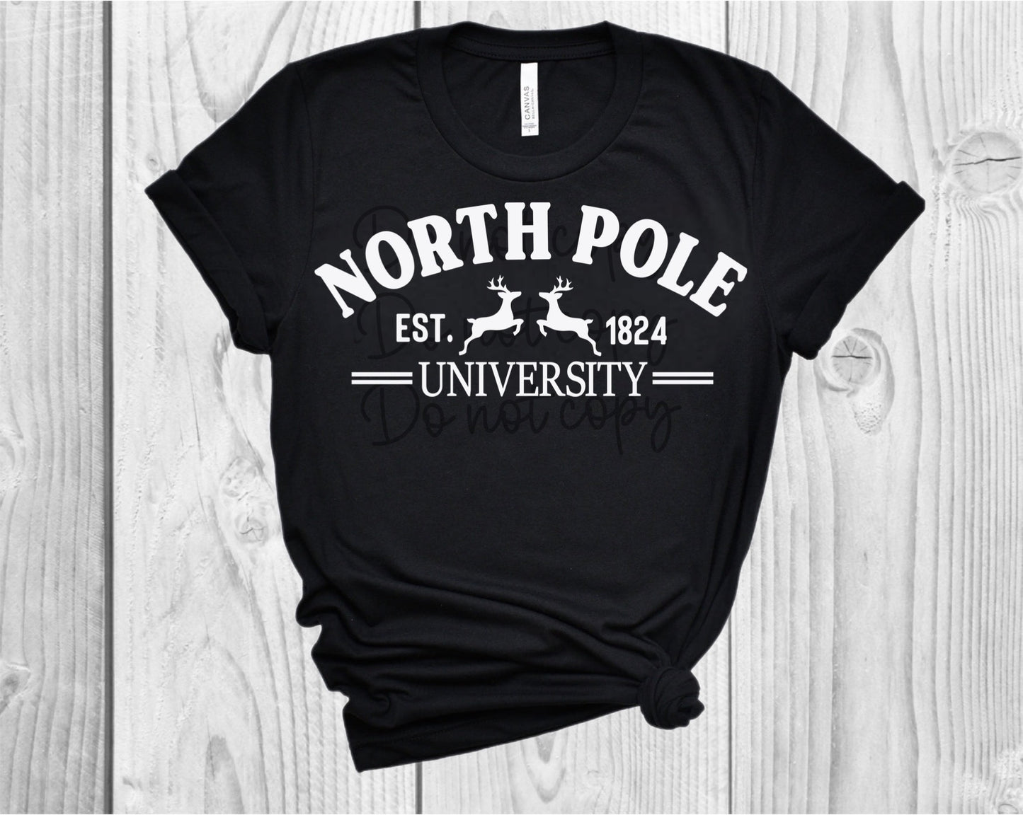 North Pole University Direct to Film Transfer