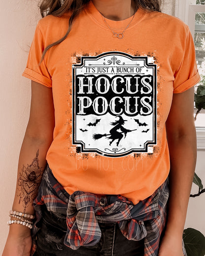 It’s Just a Bunch of Hocus Pocus Badge Direct to Film Transfer