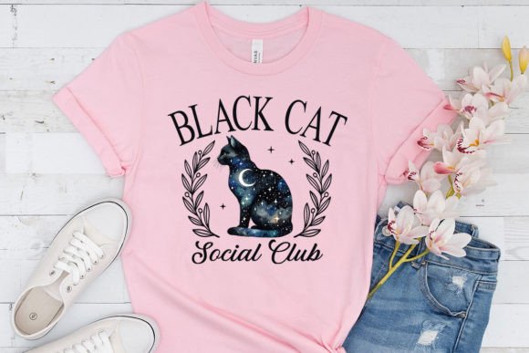 Black Cat Social Club Direct to Film Transfer