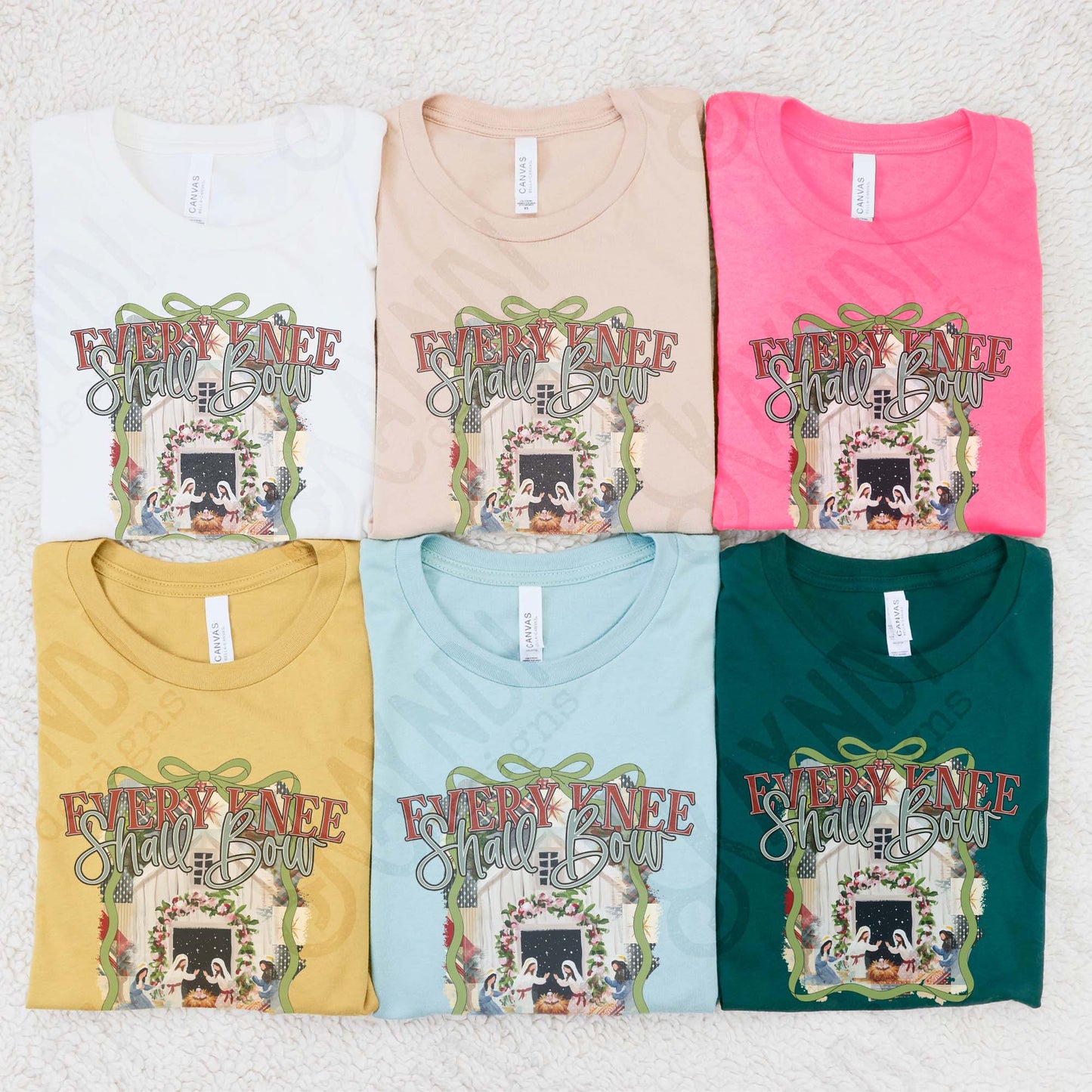 Every Knee Shall Bow Direct to Film Transfers