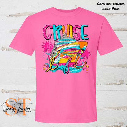 Cruise Life Direct to Film Transfers