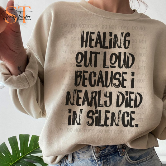Healing Out Loud Direct to Film Transfers