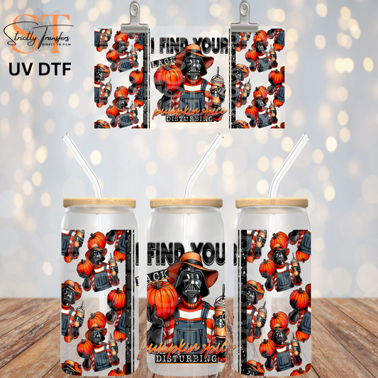 Pumpkin Spice UV Libbey Wrap Direct to Film Wraps