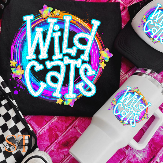 Whimsical Wildcats Direct to Film Transfers