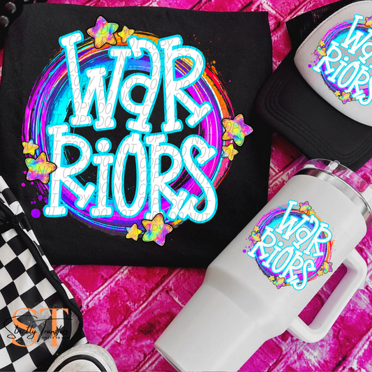 Whimsical Warriors Direct to Film Transfers