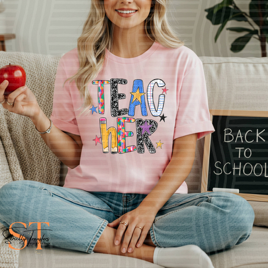 School Letters Teacher Direct to Film Transfers