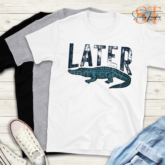 Later Gator Direct to Film Transfers